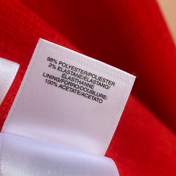 Anne Klein Short Trench Crepe
Drapey Front Jacket Memling Red
Women Size… - Picture 9 of 16